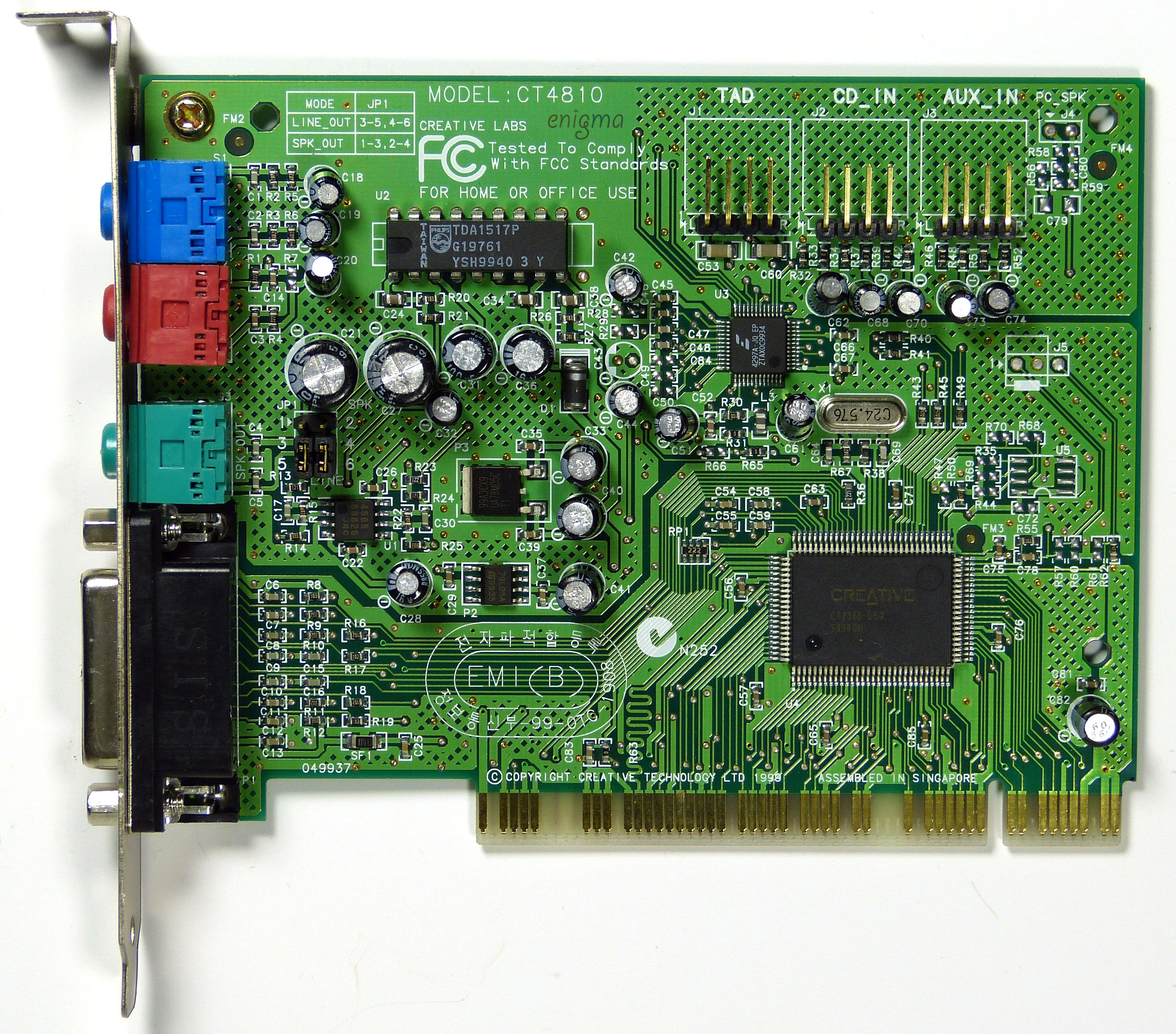 creative sb pci 128 driver for windows 7