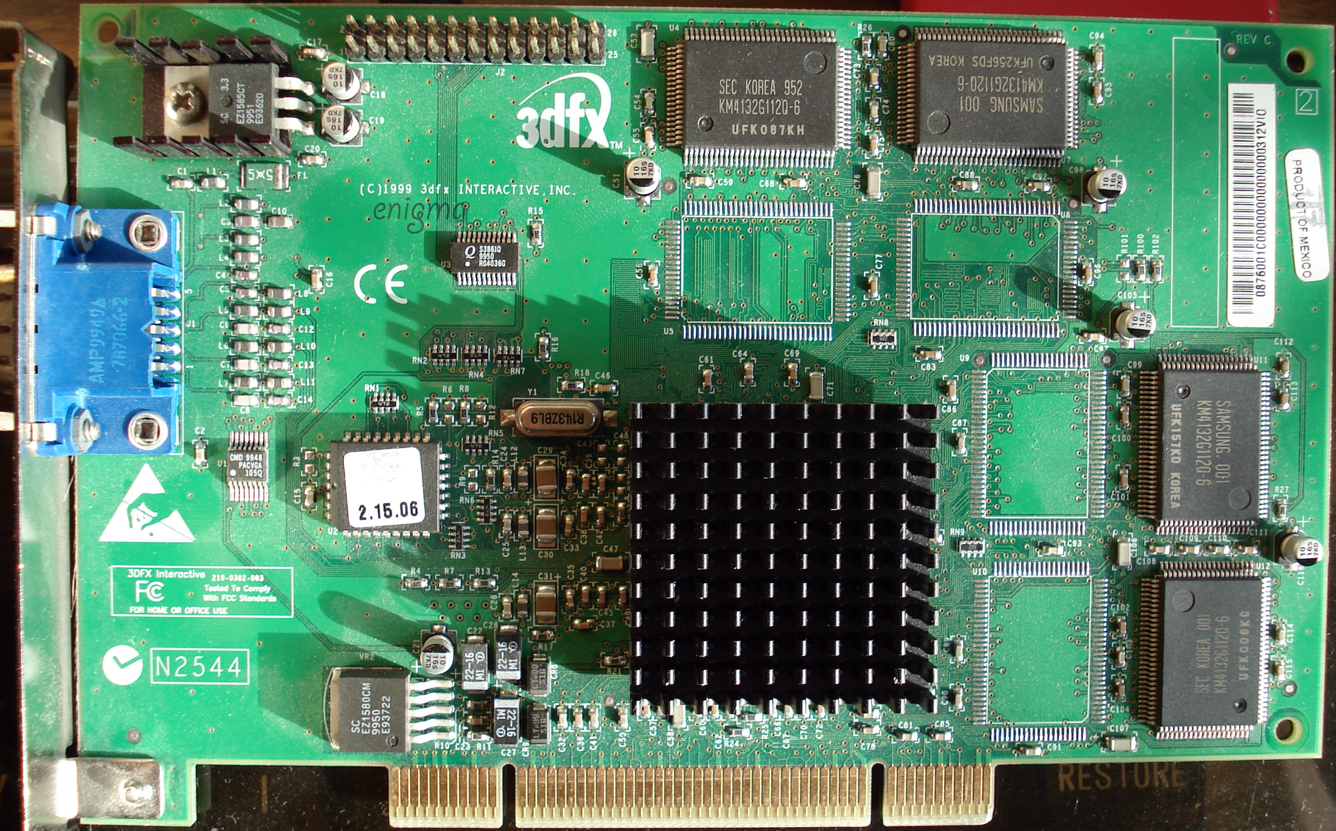 3dfx voodoo 3 2000 16mb