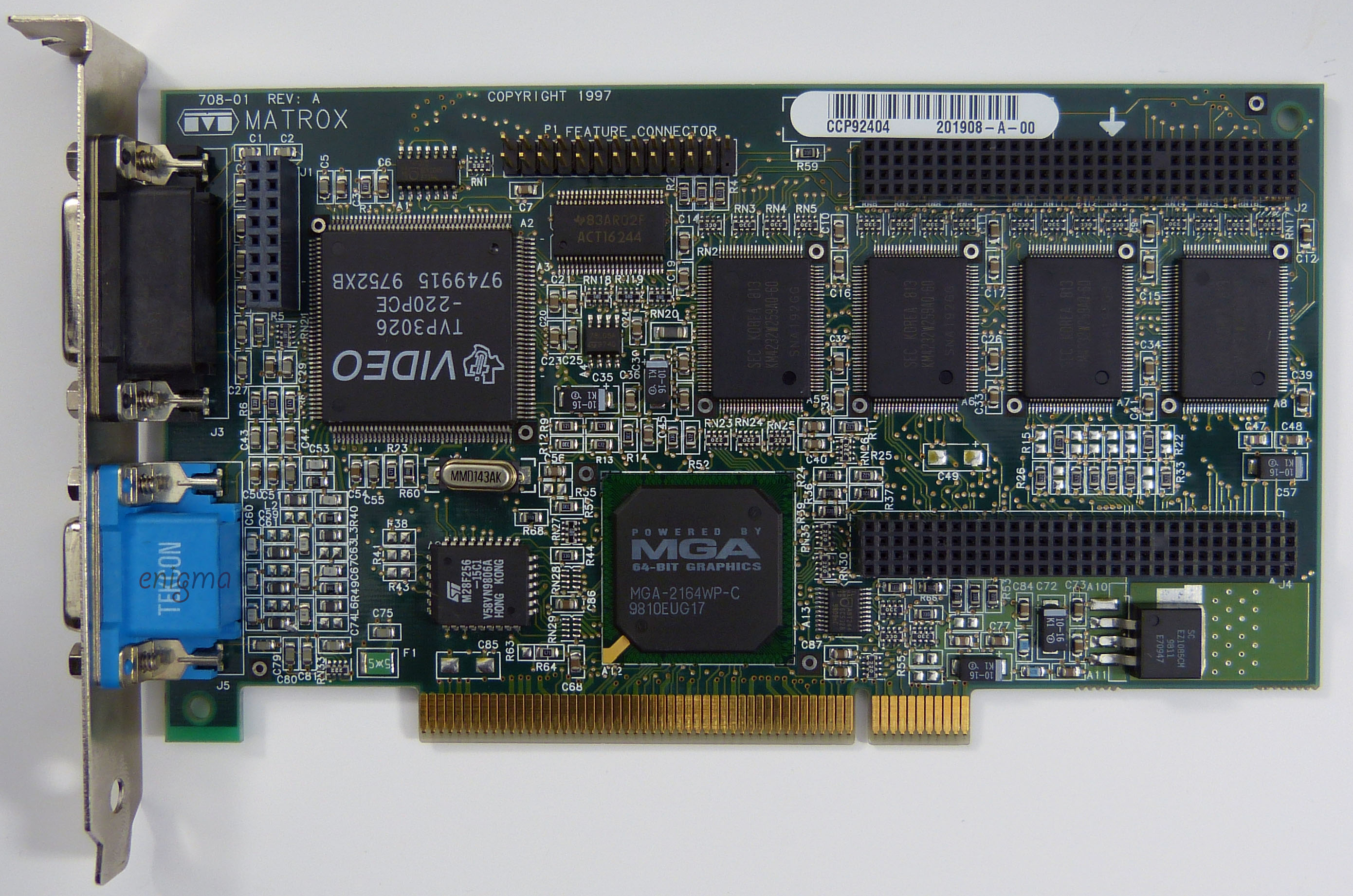 Matrox millennium 2 pci обзор