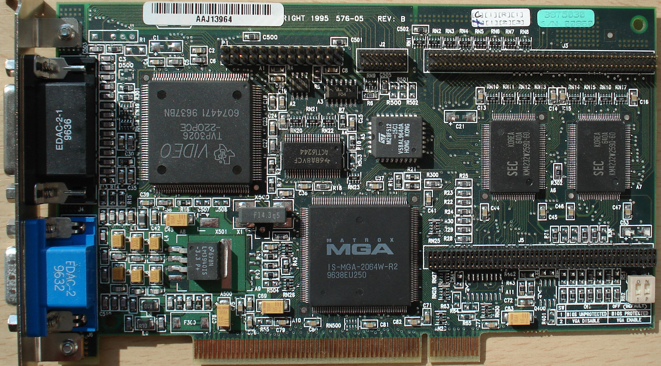 Matrox millennium 2 pci обзор